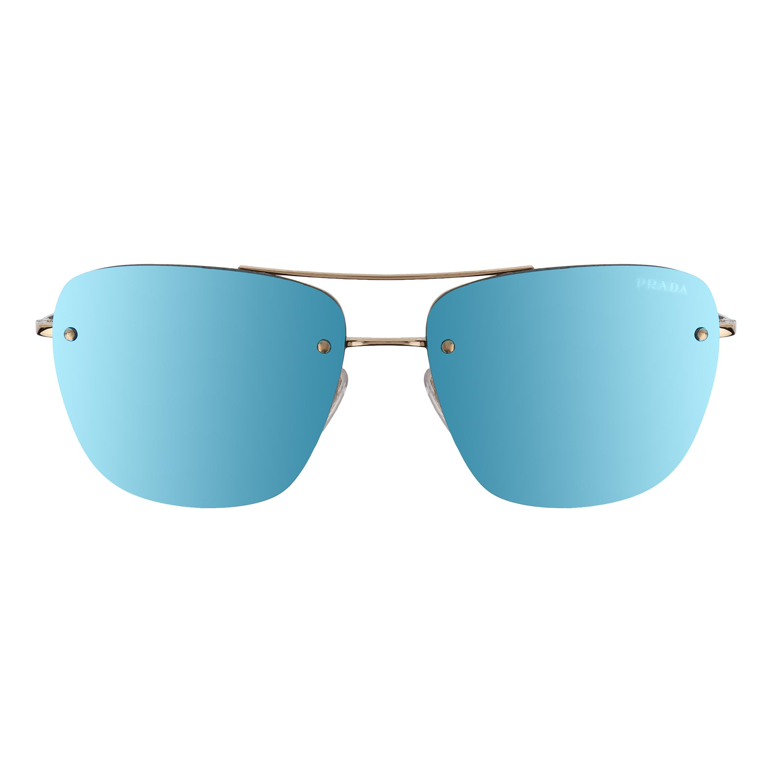 عینک آفتابی خلبانی (Aviator) زنانه پرادا مدل 0PR 18OV-NAI1O1