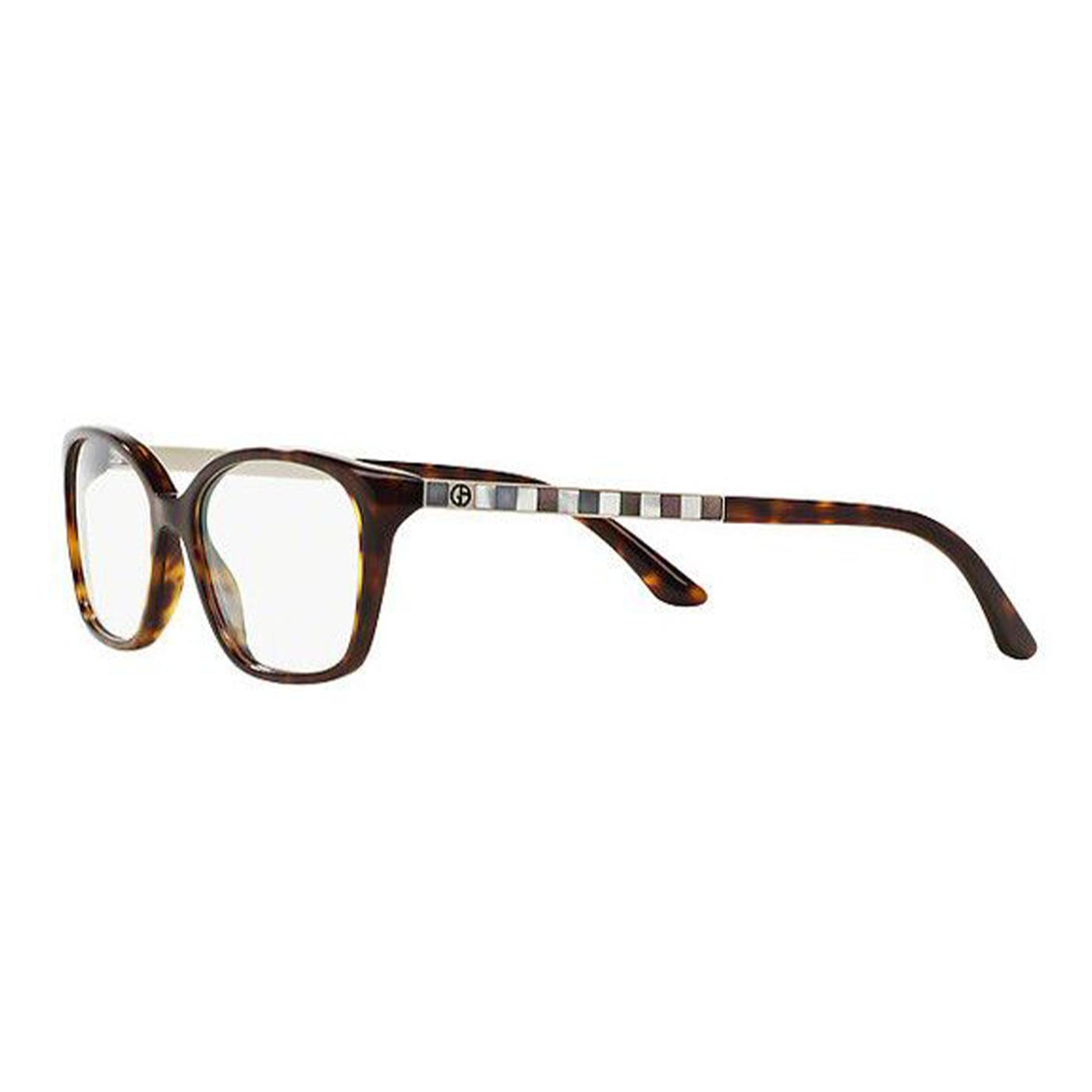 فریم عینک طبی ویفرر (Wayfarer) زنانه جورجیو آرمانی مدل 0AR7091H-5026-53 مناسب برای صورت بیضی، قلب و گرد