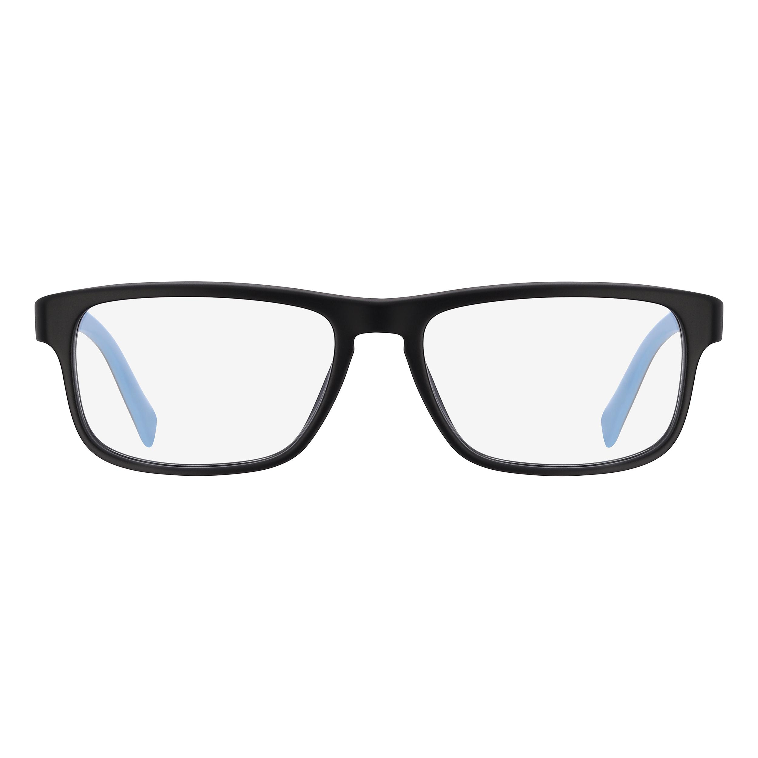 فریم عینک طبی ویفرر (Wayfarer) پرادا مدل 0PR-07PV-1BO1O1 مناسب برای صورت بیضی، قلب، مستطیل و مربع