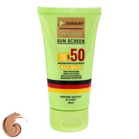کرم ضد آفتاب رنگی دیفکتو SPF 50 مدل 02 ‌مناسب برای انواع پوست حجم 50 میلی‌لیتر