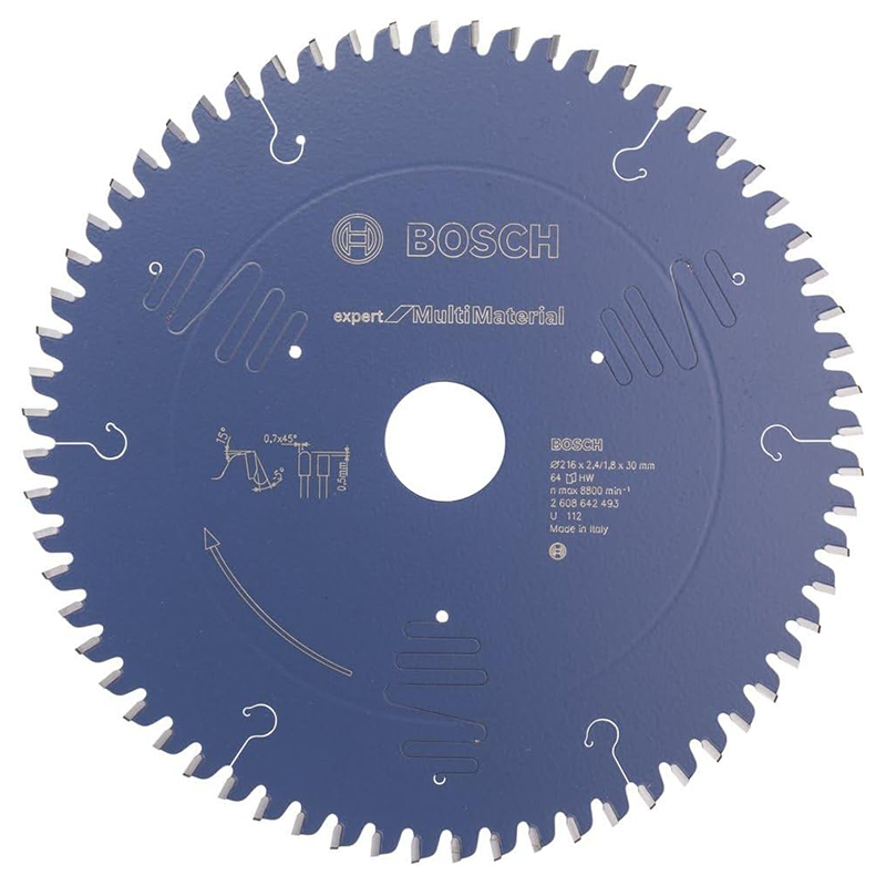 تیغ اره گرد بر بوش مدل Expert For Multimaterial - 216mm