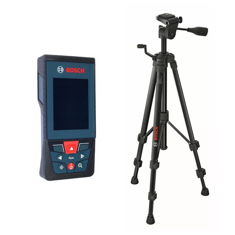 متر لیزری بوش مدل GLM 100-25 C / ISO NORM 16331-1 + BT150 + Red Glass Laser برد 100 متر