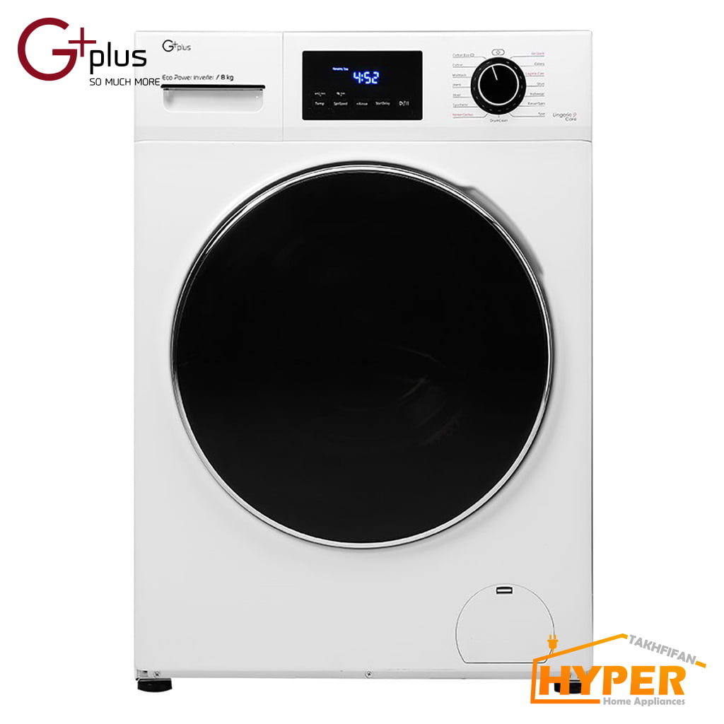 ماشین لباسشویی جی پلاس GWM-J8470W