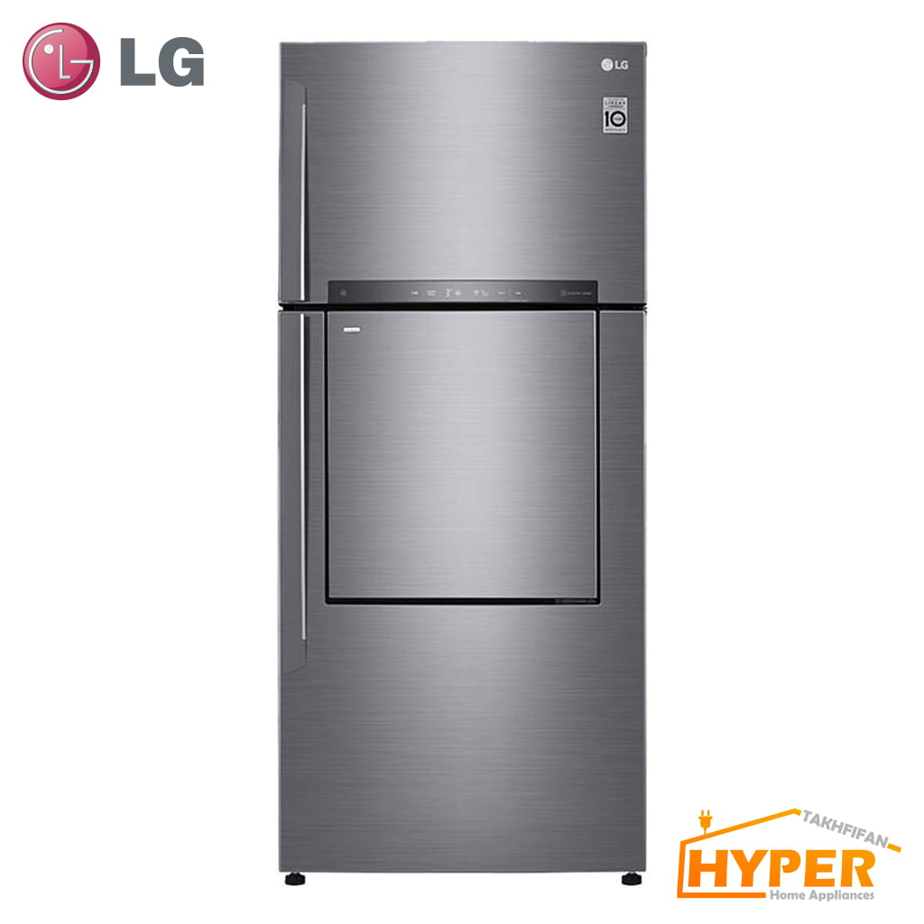 یخچال فریزر ال جی TF640TS تیتانیوم